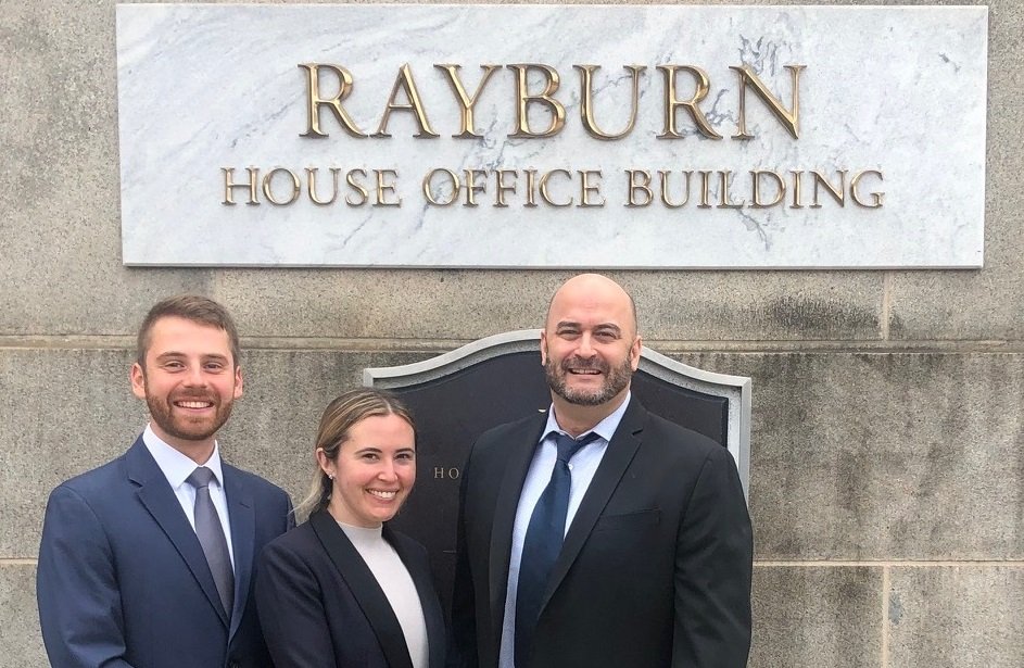 JustinAdvocacy's tweet photo. On Capitol Hill today with my @APTAtweets colleagues @KaraGainer and David Scala to advocate on certified electronic health records for PT, #HIT, and the #PTOutcomesRegistry.  #PTAdvocacy #EHR #ONC https://t.co/IhEoESmS7e
