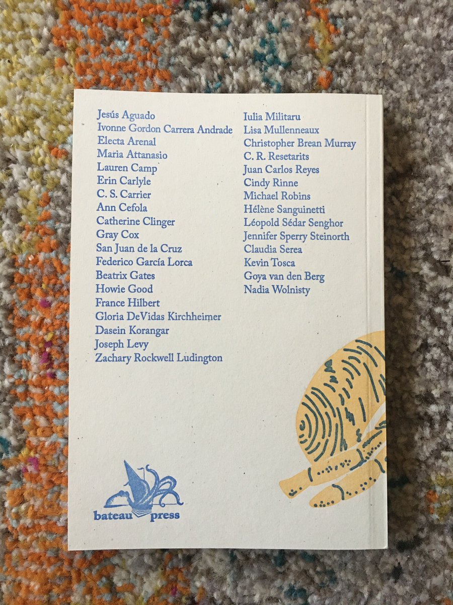We are incredibly psyched to announce that our 9.1 LitMag has arrived. Thank you to all our contributors and editors. Our first translation issue. W/ <3 bateau/barco/barca/barcă
@poetlauren <a href="/Claudia_poetry/">Claudia Serea</a> <a href="/HilbertFrance/">France Hilbert</a> <a href="/fiberverse1/">Cindy Rinne</a> <a href="/UnbrokenJournal/">UnbrokenJournal</a> @CRResetarits @JCReyesian