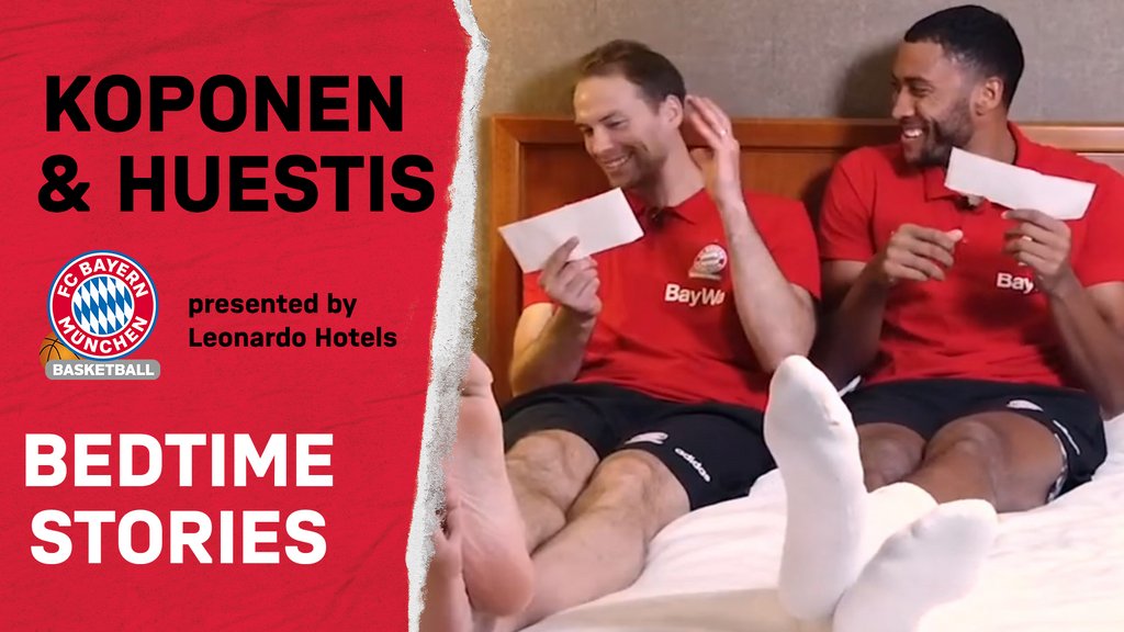 FCBBasketball's tweet photo. 💤 BEDTIME STORIES 💤
Was passiert auf Auswärts-Reisen im Hotelzimmer?
Wer schnarcht, wer hat im Bett Socken an? 🤭
Wir haben für Euch nachgesehen! 👀
🎥 https://t.co/3tC8Og2HLL
---------------------------------------
Presented by @Leonardo_Hotels | #FCBB #FCBBtv #FCBBYouTube https://t.co/TDn4bxnSm7