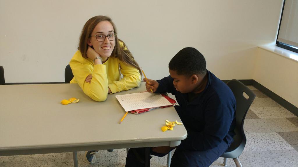 NDCMinistry's tweet photo. Come do service with Stacey. She goes to the Salvation Army every Tuesday to tutor children there, who need the extra assistance. Don’t be afraid to come make wonderful relationships with these kids every Tuesday from 3pm to 5pm with Stacey. #ndcserves https://t.co/ofe1drgNaX