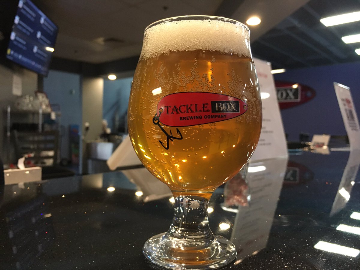 TackleBoxBrew's tweet photo. How is your Friday going?Head to Tackle Box Brewing. I am sure your day will get much better. https://t.co/h2FTbBfTDl