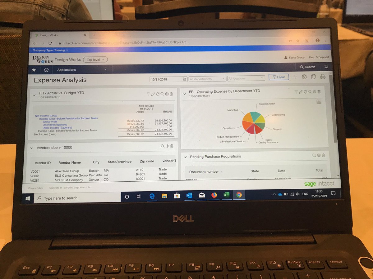 Jofuller_per's tweet photo. All done !  In minutes.  Wow.   So easy our prospects will love this. #adv19 ⁦@SageIntacct⁩ ⁦@percipient_info⁩ ⁦@DanClibbens⁩ ⁦@GraceFreeman⁩ #smartypants https://t.co/dtM6qELioz