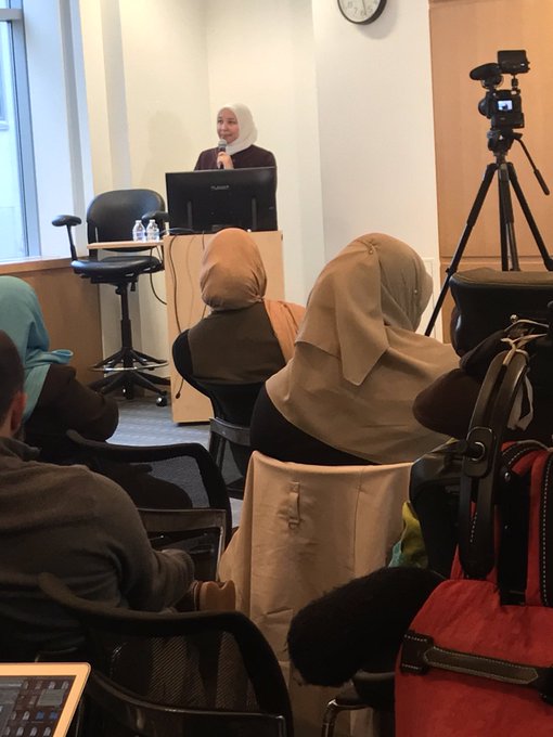 initiative4im's tweet photo. We are grateful for Drs. Aziz Sheikh, Rami Nashashibi, & Rania Awaad for delivering such inspiring and important keynote talks around #AMAP2019's themes. https://t.co/p5bAfcG8Wj