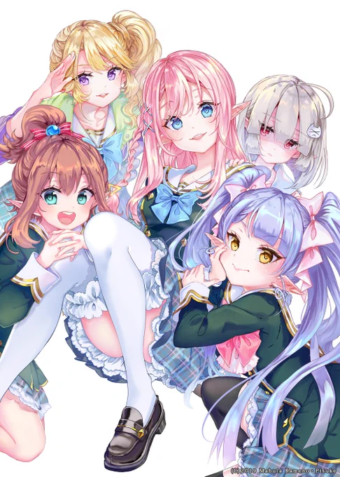 ファミ通文庫より10/30発売『エルフ学園のラブコメは卒業できない 』の挿絵を担当させて頂きました!少しでも興味ありましたらぜひぜひお手に取って頂けると嬉しいです…!何卒よろしくお願い致します!?‍♂️?
◆特設ページ https://t.co/o6pKdh7Y11 