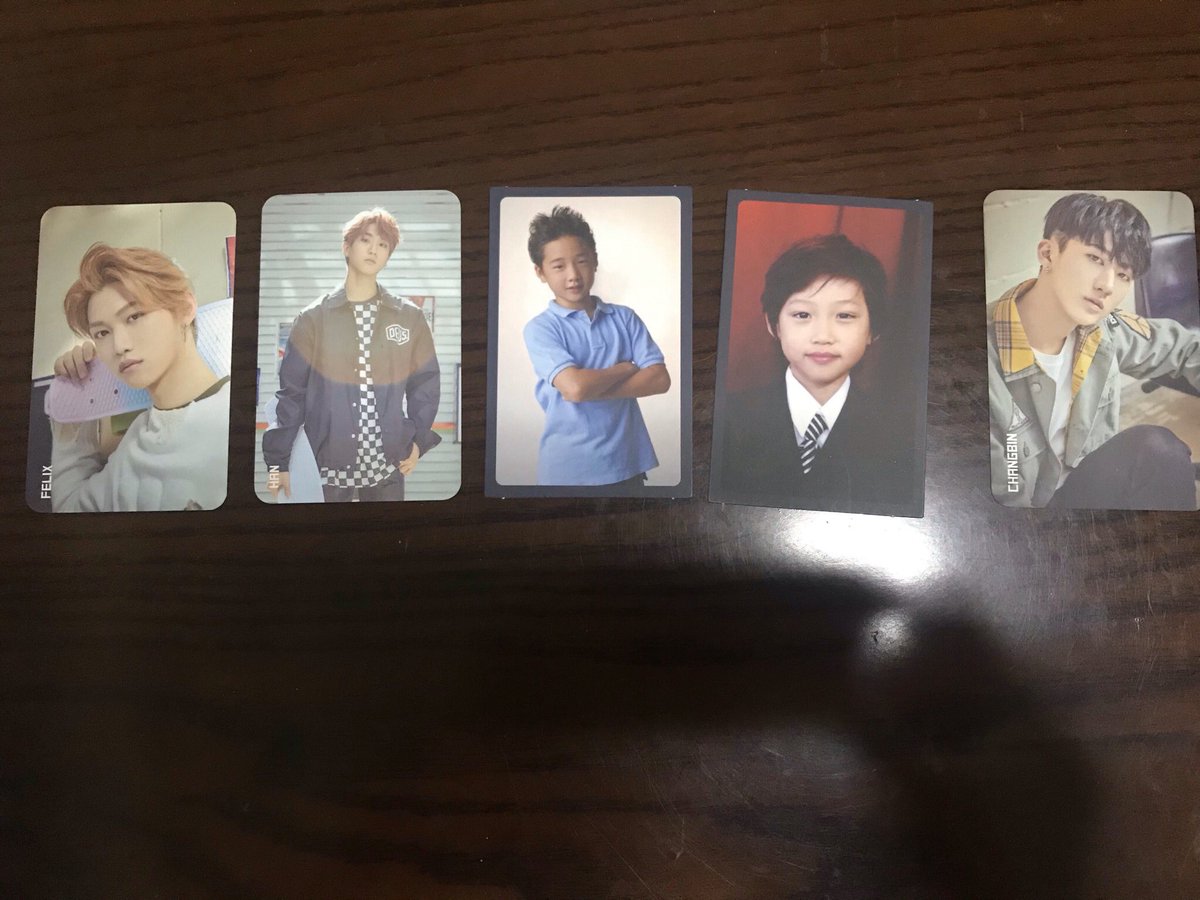 wts #Straykids skz

💗 0th gen pc $8 each
💗 album pc $5 each
📮 ship ww from Thailand
📮 $4 tracked (SAL)

#Felix #Chan #Changbin #Han
<a href="/strayselling/">Strayselling</a> <a href="/TradeStrayKids/">Stray Kids Trading/Selling</a>