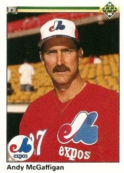 Happy 63rd Birthday to former Montreal Expos pitcher Andy McGaffigan! 