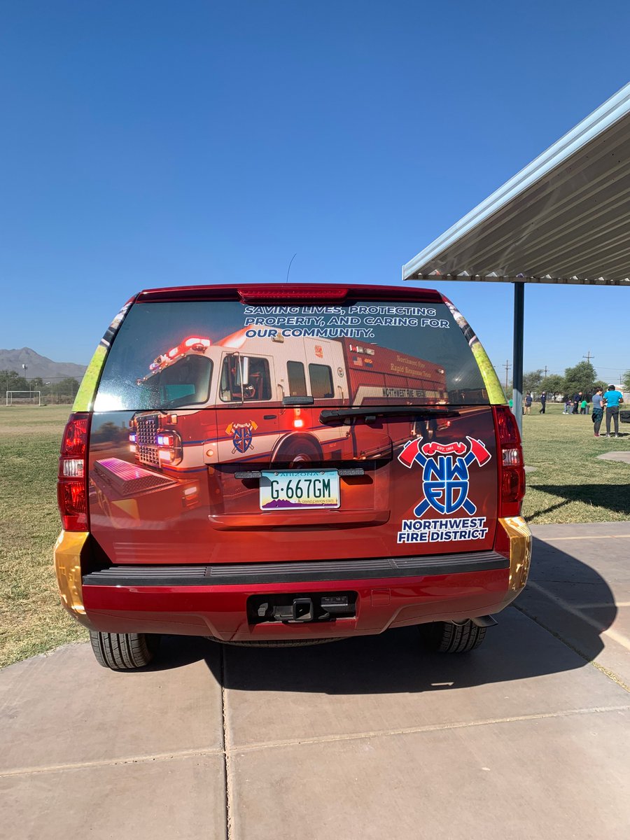 NorthwestFire's tweet photo. Meet our new Community Education vehicle! Currently making its way around Mini-Musters, school education and community events. Be on the look-out for us and make sure to stop by and say hello! https://t.co/oteMEzCzTm