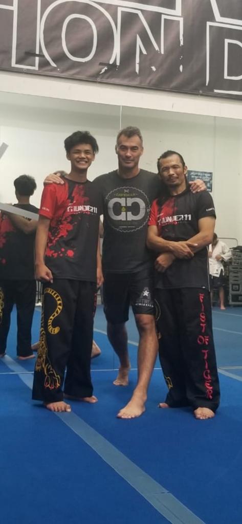 With Mr Chad Stahelski, director of John Wick