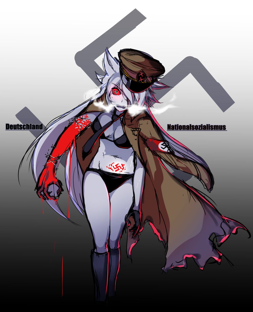 O Xrhsths 龍トウ Sto Twitter 悪墜ち属性が好きな同志諸君 国を擬人化した場合 どの国がもっとも 悪墜ち属性相応しいか 私はナチス ドイツが似合うと思うのだがどうか