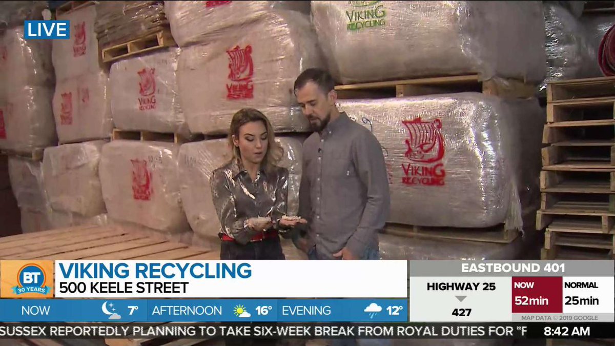 Climate Change was a big point of focus in our latest election. A big 'THANK YOU' to @BTtoronto  for stopping by to learn more about our environmental leadership at VIKING RECYCLING.

#VikingRecycling #Reduce #Recycle #Reuse #Repurpose #EnvironmentalAwareness