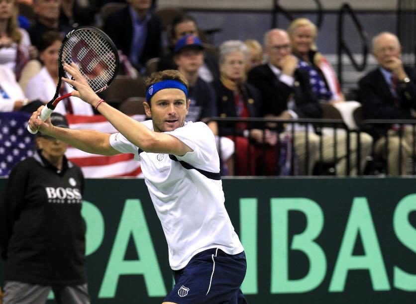 #Flashback to <a href="/MardyFish/">Mardy Fish</a> on-court playing <a href="/DavisCup/">Davis Cup</a>. 

He’s set to take over as the 🇺🇸 captain when the new format kicks off next month.