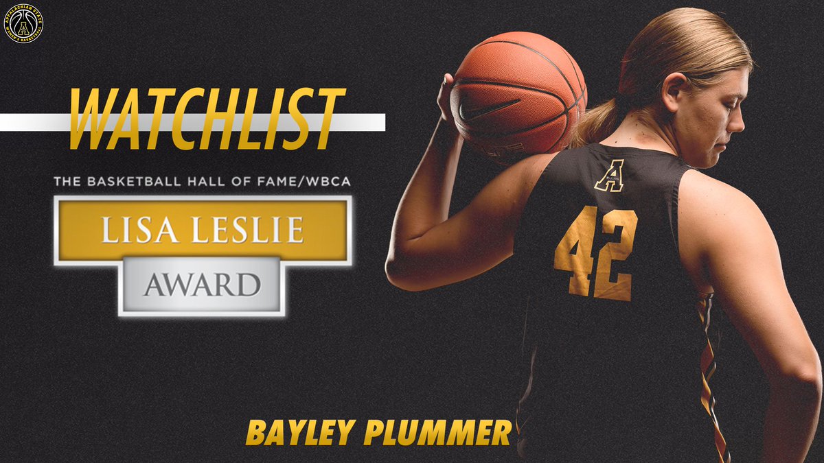 AppStateWBB's tweet image. .@BayleyPlummer has been named to the Lisa Leslie Award Watch List! Just 1 of 20 centers in the country! #THETEAM

➡️ bit.ly/2Pm2gCT

Make sure you vote by going ➡️ bit.ly/2NfkNOG