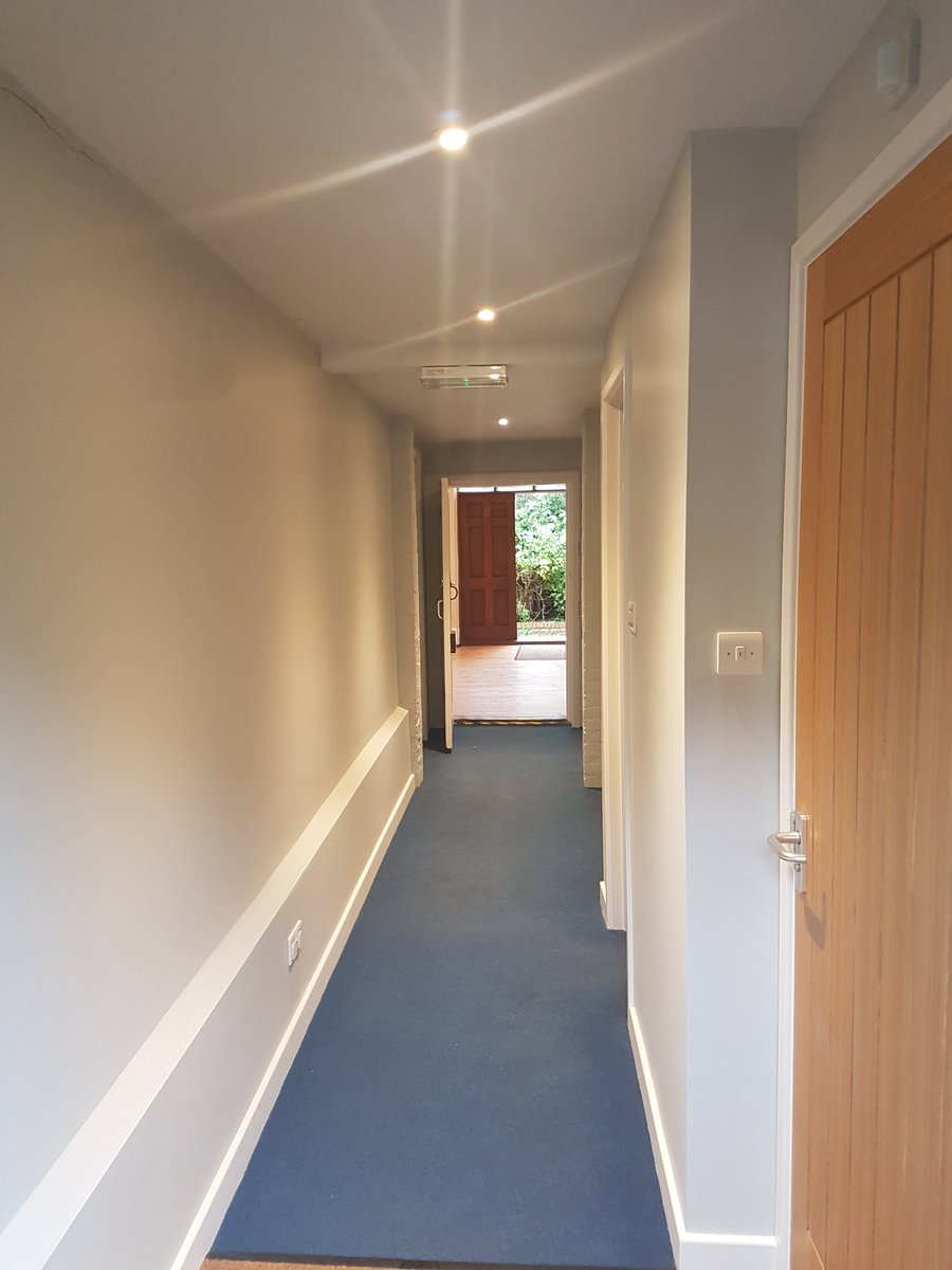 A recent electrical installation in a disabled toilet conversion. Lighting, disabled alarm and handryer supplies. All complete, all certified!
#electrician #suffolk