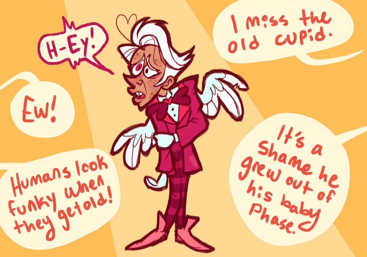 Here's a little overview of Cupid's backstory! (1/2) 
