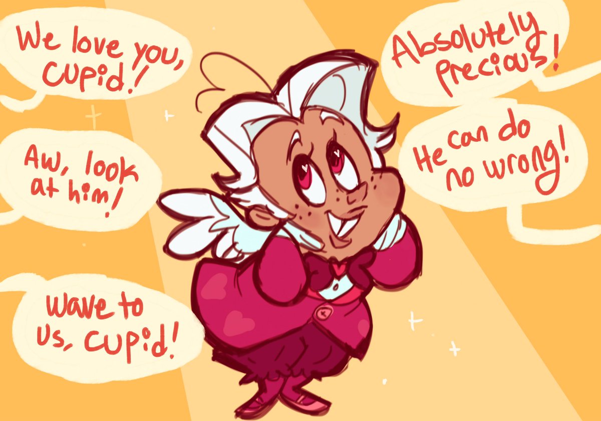 Here's a little overview of Cupid's backstory! (1/2) 