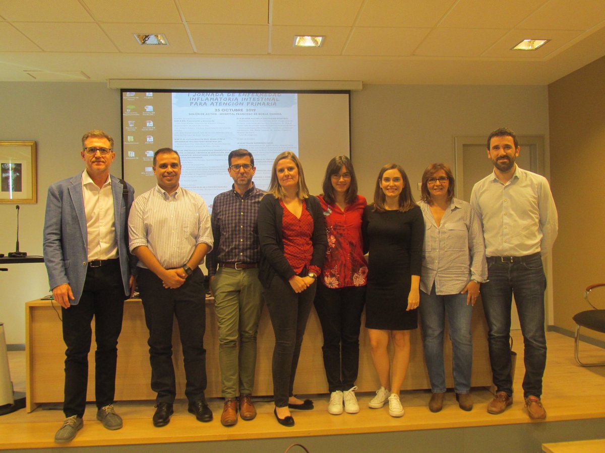 Han participado expertos de los hospitales de Gandia, Xàtiva, Alzira, La Fe (Valencia) y del centro de salud de Corea (Gandia), que han abordado las últimas actualizaciones sobre enfermedad de Crohn y colitis ulcerosa, así como talleres prácticos y exposición de casos clínicos.