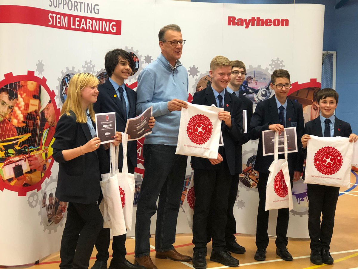 Congratulations to our quadcopter team today. An amazing 150/150 for their presentation and an almost equally good design score! <a href="/johnwarnersch/">The John Warner School</a> <a href="/Raytheon/">Raytheon</a>