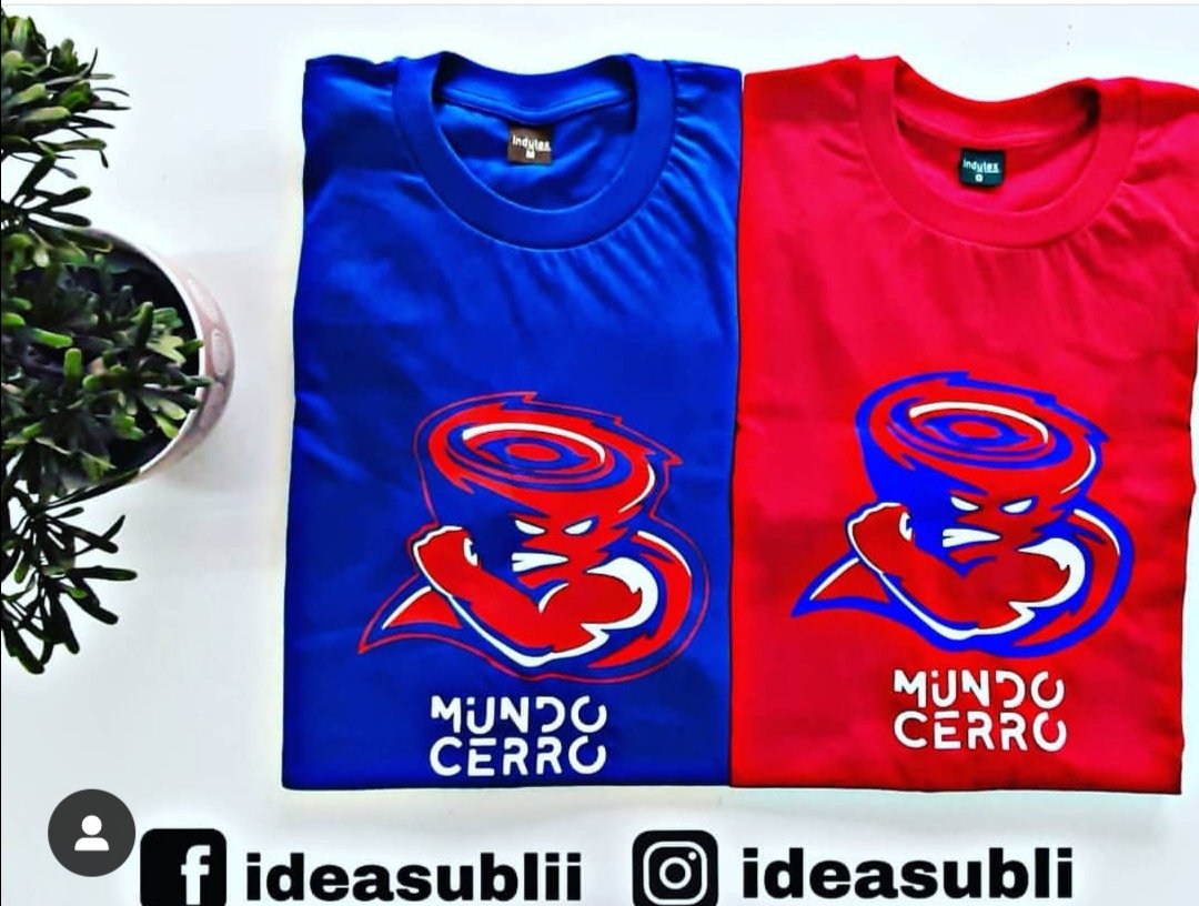 Mañana durante la previa del encuentro #CerroPorteño vs #Guarani estaremos sorteando estas hermosas remeras de #MundoCerro 🔵🔴🌪️
-Indicaciones
*Seguir a la Cuenta @mundoCERRO
*Dar RT y FAV a esta publicación
*Comentar con los 3 últimos números de C. I
Gentileza de #IdeaSubli