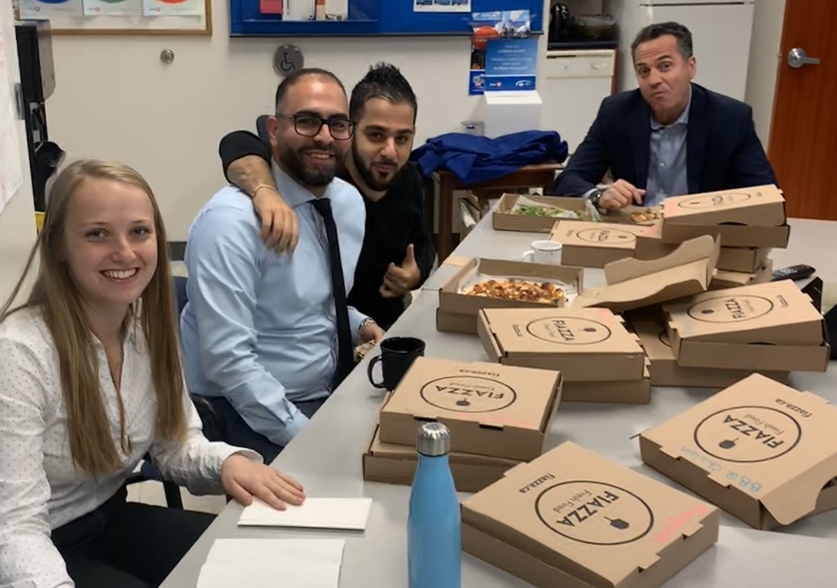 #TeamCap celebratory lunch for our September campaign win! #Proudtoworkatbmo #boldlygrowthegood <a href="/campagna_rick/">rick campagna</a> <a href="/kendrammaxine/">Kendra Maxine</a> @santinoangelo17