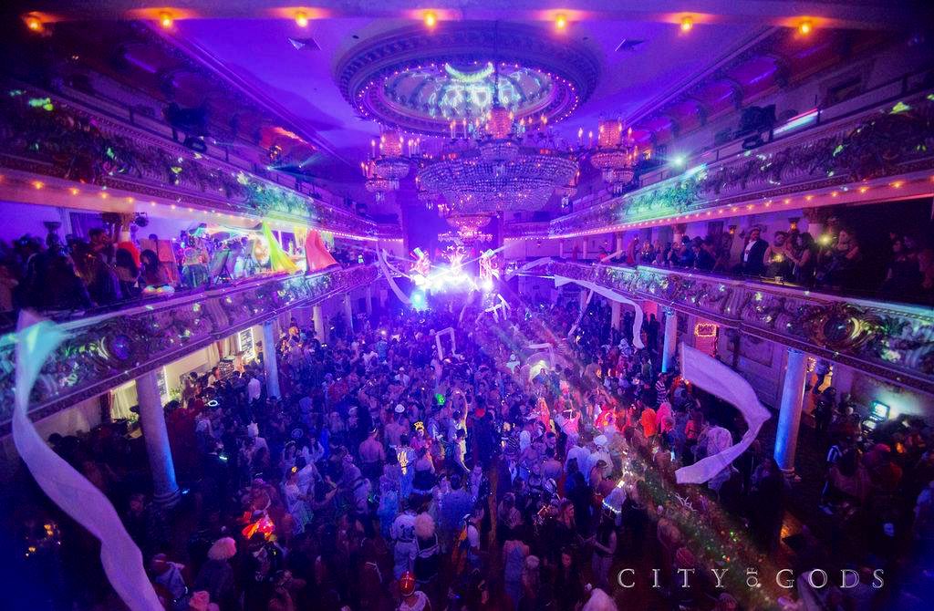 Our magical halls are alive as <a href="/houseofyesnyc/">House of Yes</a> prepares for #cityofgods the biggest  Halloween Party in NYC. 👹🎃👻🎉🎶
 .
For more info and to buy tickets visit:  cityofgodshalloween.com