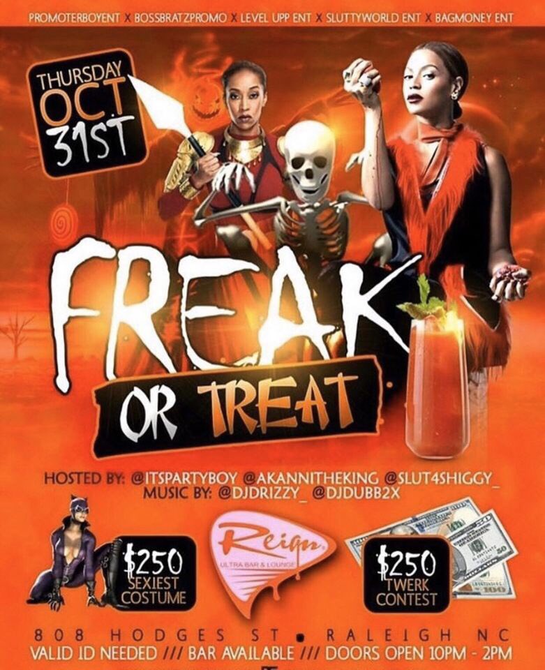 _osamaru's tweet image. #LevelUppEnt Going Crazy

Oct.31st  📍Raleigh  #FreakOrTreat919
FreakOrTreat919.Eventbrite.Com
#NCSU #NCCU #UNC

Nov.2nd   📍2-6   #CityOnSmash ⚡️
CityOnSmash.Eventbrite.Com 
#Faystate #UNCP #FTCC 

Nov.8th   📍CLT    #BCBMardigras 
BCBMardigras.Eventbrite.Com
#JWUcharlotte #UNCC #JCSU