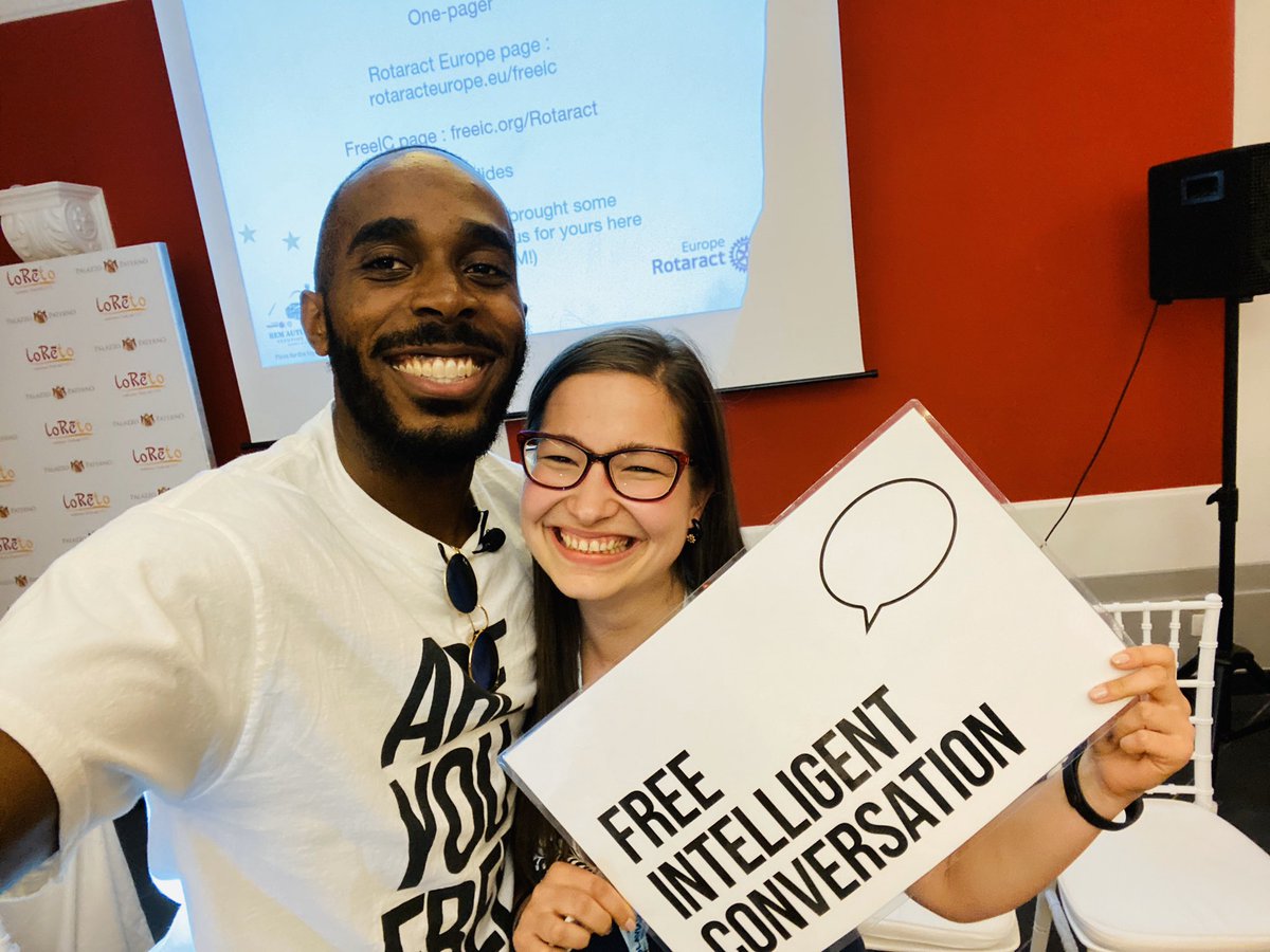 kyLeEmile's tweet photo. Just finished a workshop on @Free_IC with Rotaract Europe representatives! #FreeIC
🇮🇹🇮🇹🇮🇹 https://t.co/EB7vX1Kj5q
