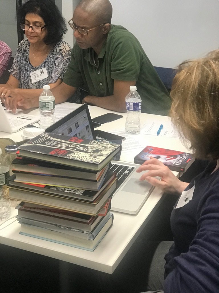 Learning to conduct a #diversity audit of school library collections. How do we make our libraries culturally responsive? <a href="/NewVisions/">Lauraine Kingery</a> #campuslibrarians #weneeddiversebooks