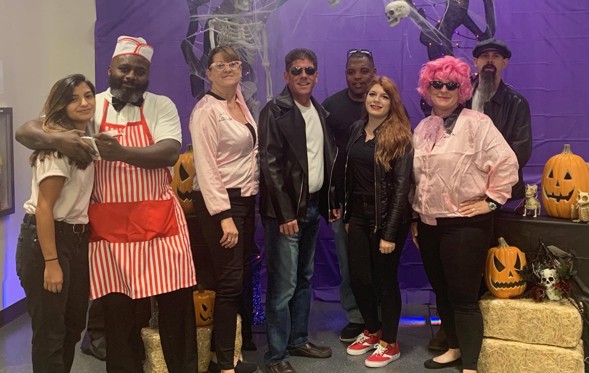Grease 2019...I'm hanging 
with a tough crowd...😛😂😄😅-#307leadin #specialty