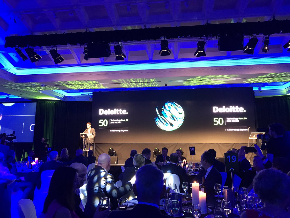 Another wards night for <a href="/Spearline_/">Spearline</a> ! At Deloitte #fast50 2019 awards