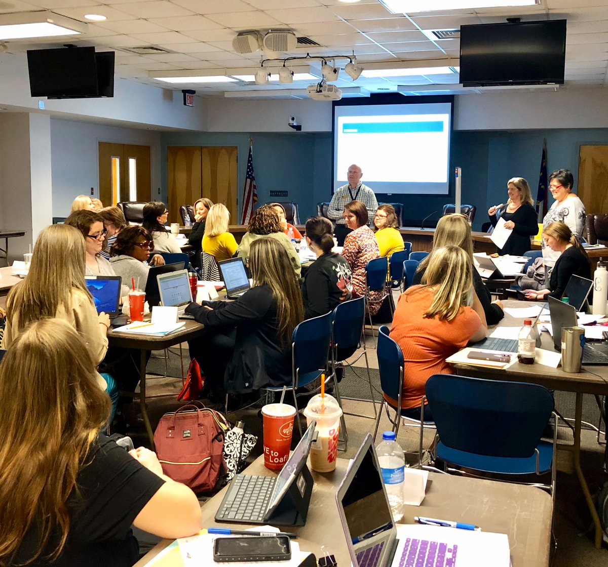 michellewclark1's tweet photo. Great day! #NCSIP Data Collection Observation Tool Training!   #northeastregion  #ECPPS #Pqschools #BCS https://t.co/w2rZ6zWfvi