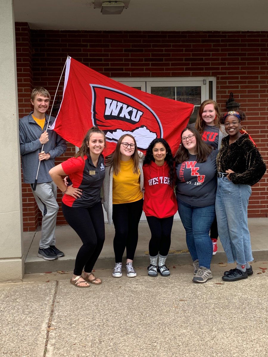This great group of Hilltoppers is representing <a href="/WKU/">Western Kentucky University</a> at the 2019 SAACURH Regional Leadership Conference at Murray this weekend! 

SAACURH is the South Atlantic Affiliate of College and University Residence Halls.
