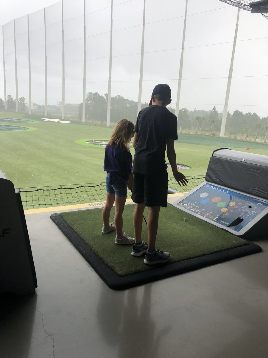 Practicing his coaching skills