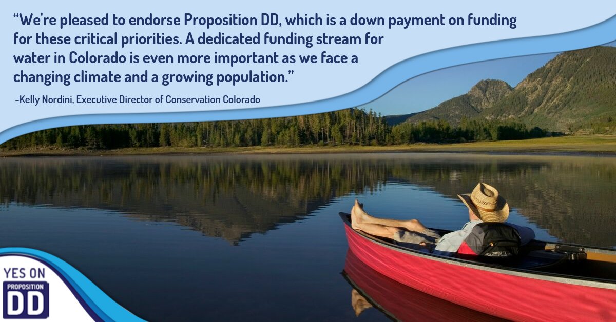 knordini's tweet photo. Proposition DD is a down payment to toward securing Colorado’s water future as we face a variable, changing climate.  Learn more: https://t.co/vmZ1XAClrZ https://t.co/TXPTElz1N7
