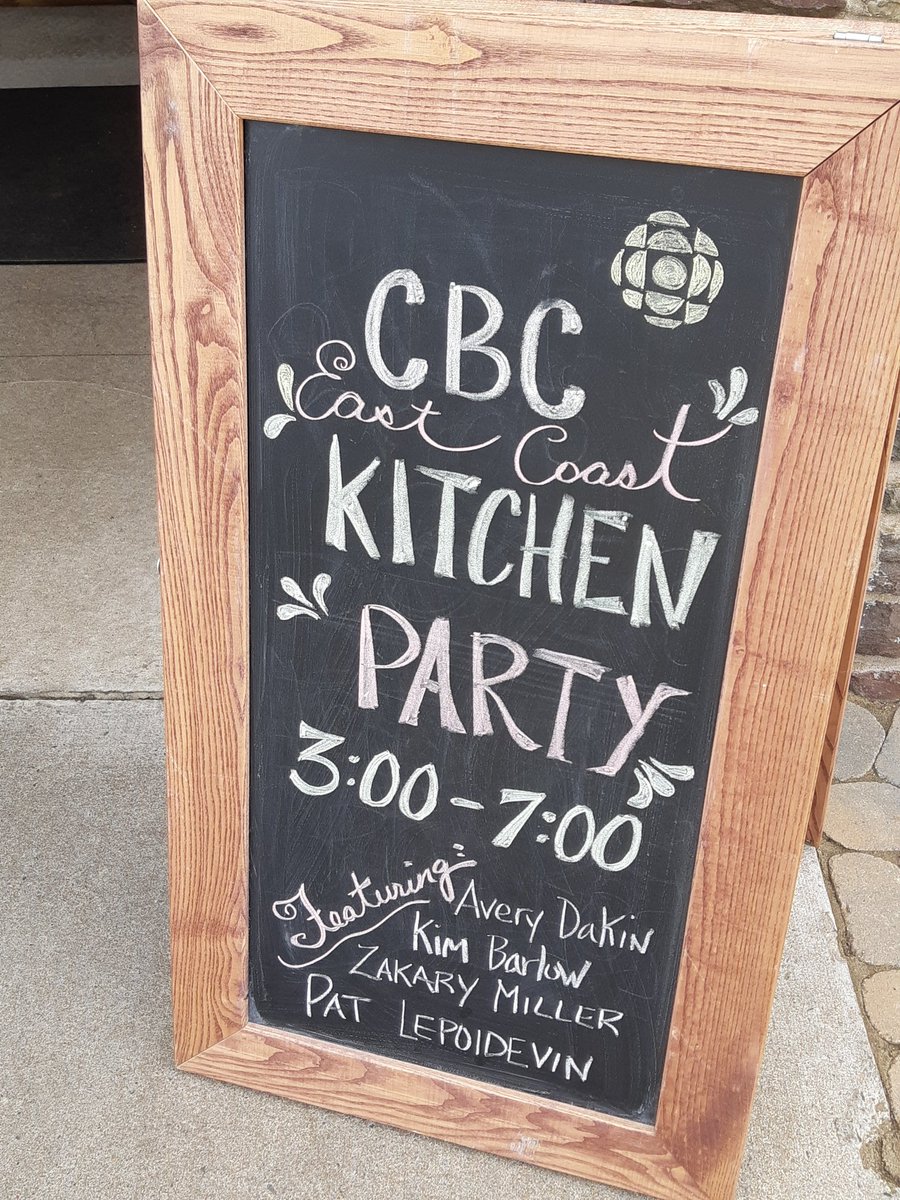 devourfest's tweet photo. This is what it's all about! We're celebrating all things food, drink, film and music today at the @CBCNS East Coast Kitchen Party with @Mainstreethfx Live at @churchbrewingco during #Devour2019! https://t.co/CyOnPa9Jut