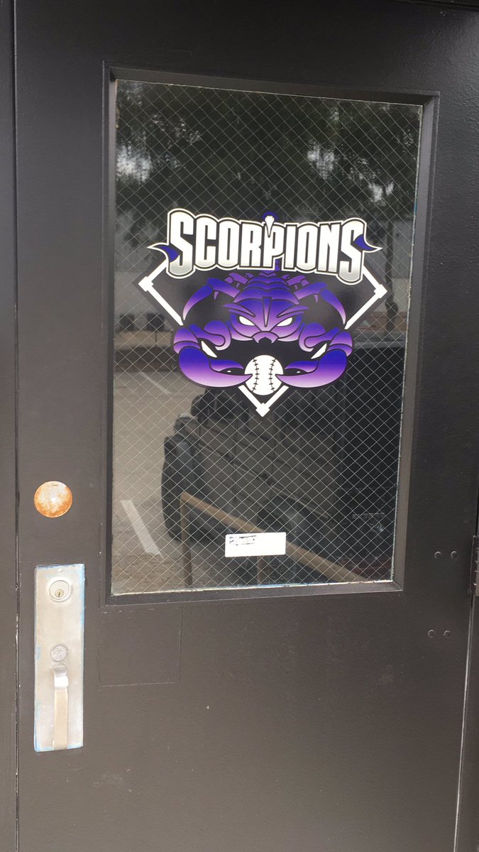 Love the new art on our office door <a href="/Clubhouse_ORLFL/">Marucci Clubhouse Orlando</a>!  First class all the way!! #scorpnation
