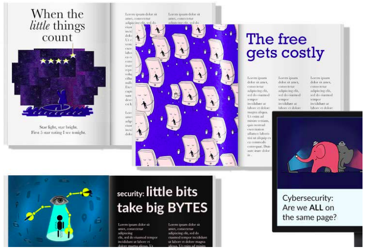 OpenIDEO's tweet photo. In the close of the #CyberVisualsChallenge, we'd also like to congratulate our 18 talented shortlisted finalists. We're grateful for their collective work to elevate the visual language of #cybersecurity!❤️ Take a look at their submissions here: https://t.co/saZSsM7eaD https://t.co/d0YOkVyZ9k