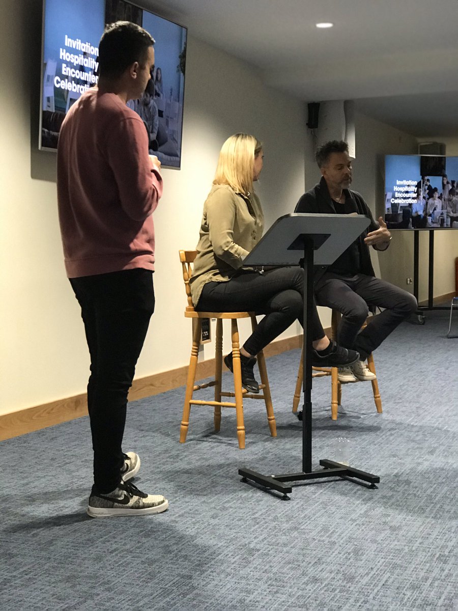 marieaitken's tweet photo. So great to hear @PeteGreig and @sammygreig sharing on prayer and @alphacourseuk at the @247prayer conference in #Belfast thank you #tryalpha #runalpha #prayer #20yearsof247 https://t.co/NhtLF1u4k2