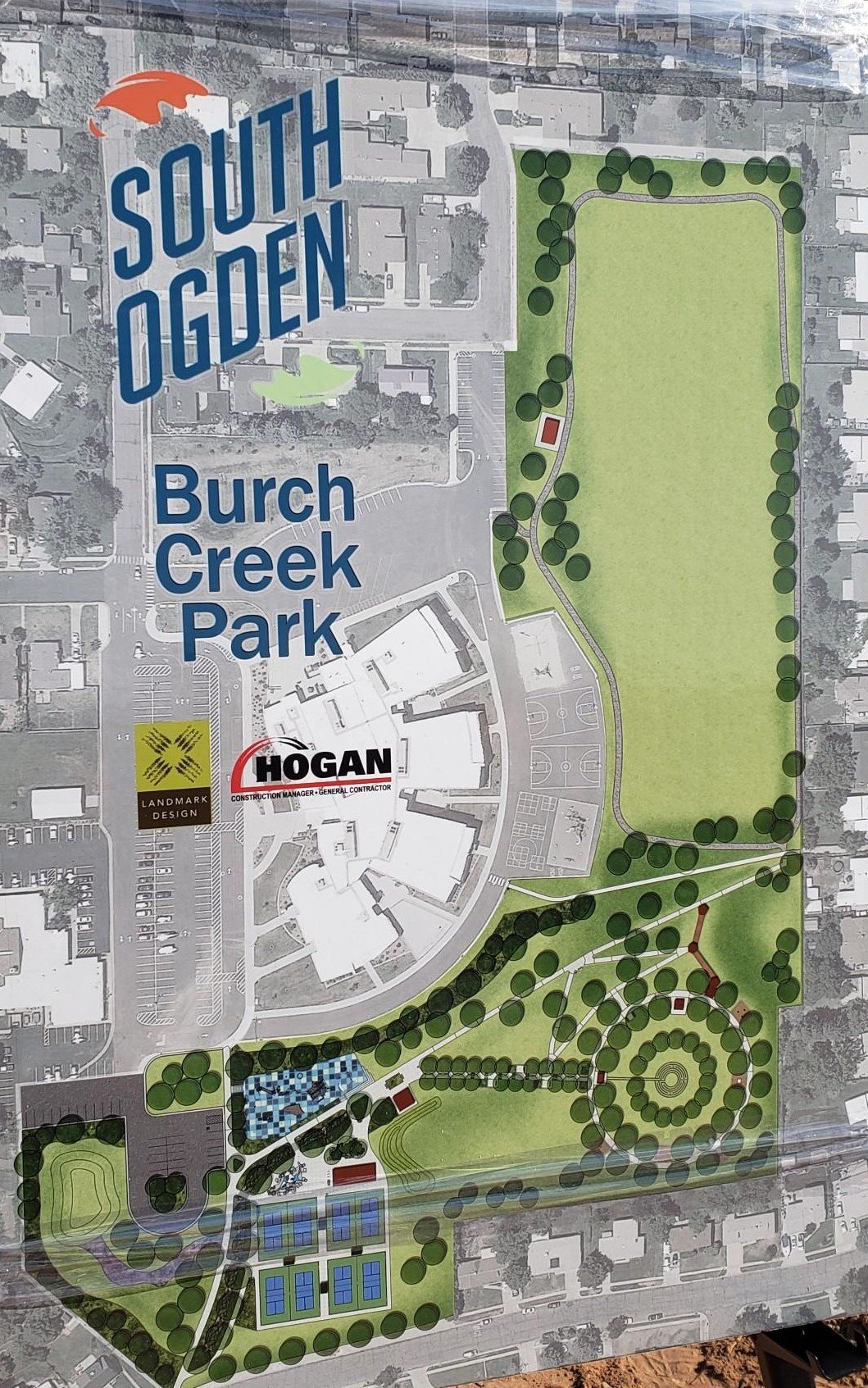 South Ogden City Burch Creek Park Project Is Officially Underway Mayor Porter And Members Of The South Ogden City Council Along With Youth Peer Leaders From Burch Creek Elementary Officially