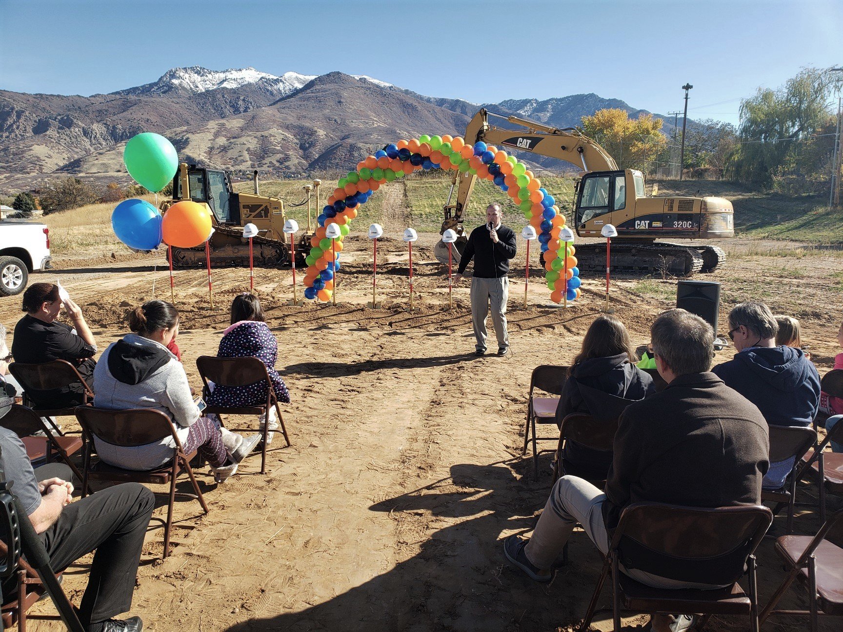 South Ogden City Burch Creek Park Project Is Officially Underway Mayor Porter And Members Of The South Ogden City Council Along With Youth Peer Leaders From Burch Creek Elementary Officially Broke Ground On The City S Newest Park