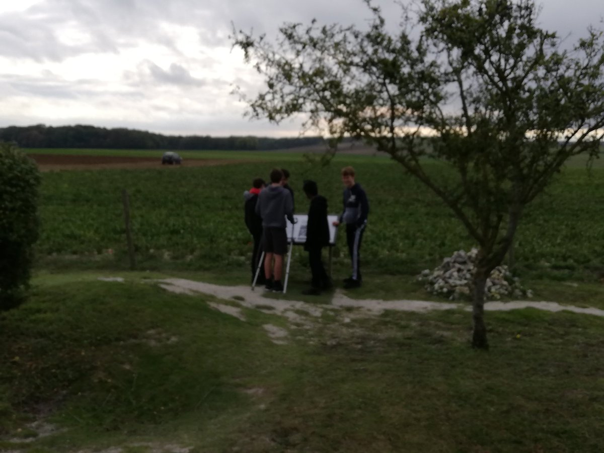 JHGSEdVisits's tweet photo. Viewing the damage to the landscape at Lochnagar Crater. https://t.co/88s2XCNmBj