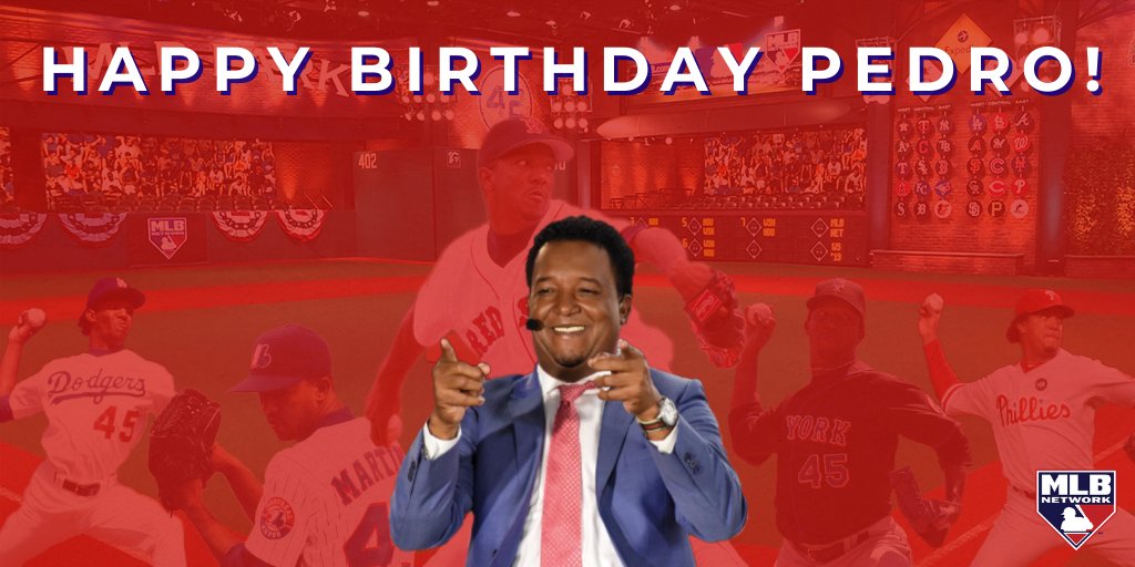 Happy birthday to the one and only, Pedro Martinez! 
