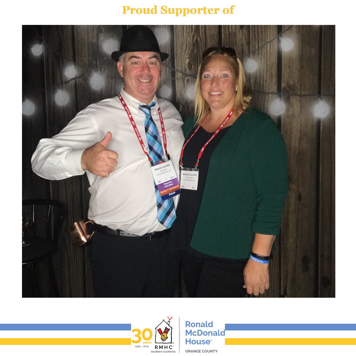 Crush Networks, Inc are proud supporters of the Ronald McDonald House of Orange County! Cc <a href="/JustinSlagle/">Justin Slagle</a> #IAMCPSoCal10