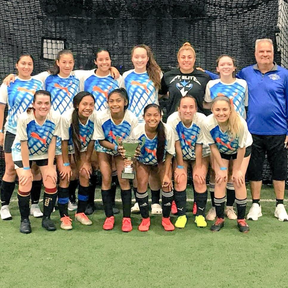 SambaFCSA's tweet photo. Congratulations to our Sambitas on winning the 2019 Summer League Women's Indoor Open Division at @SoccerZone_SA.The team finished out the season undefeated 10-0. ππͺπ Great job girls! π
#WeAreSamba #YourClub
#Sambitas #IndoorSoccer #IndoorSoccerWomensChamps #BecauseWeCan https://t.co/OGk3HVcmH4