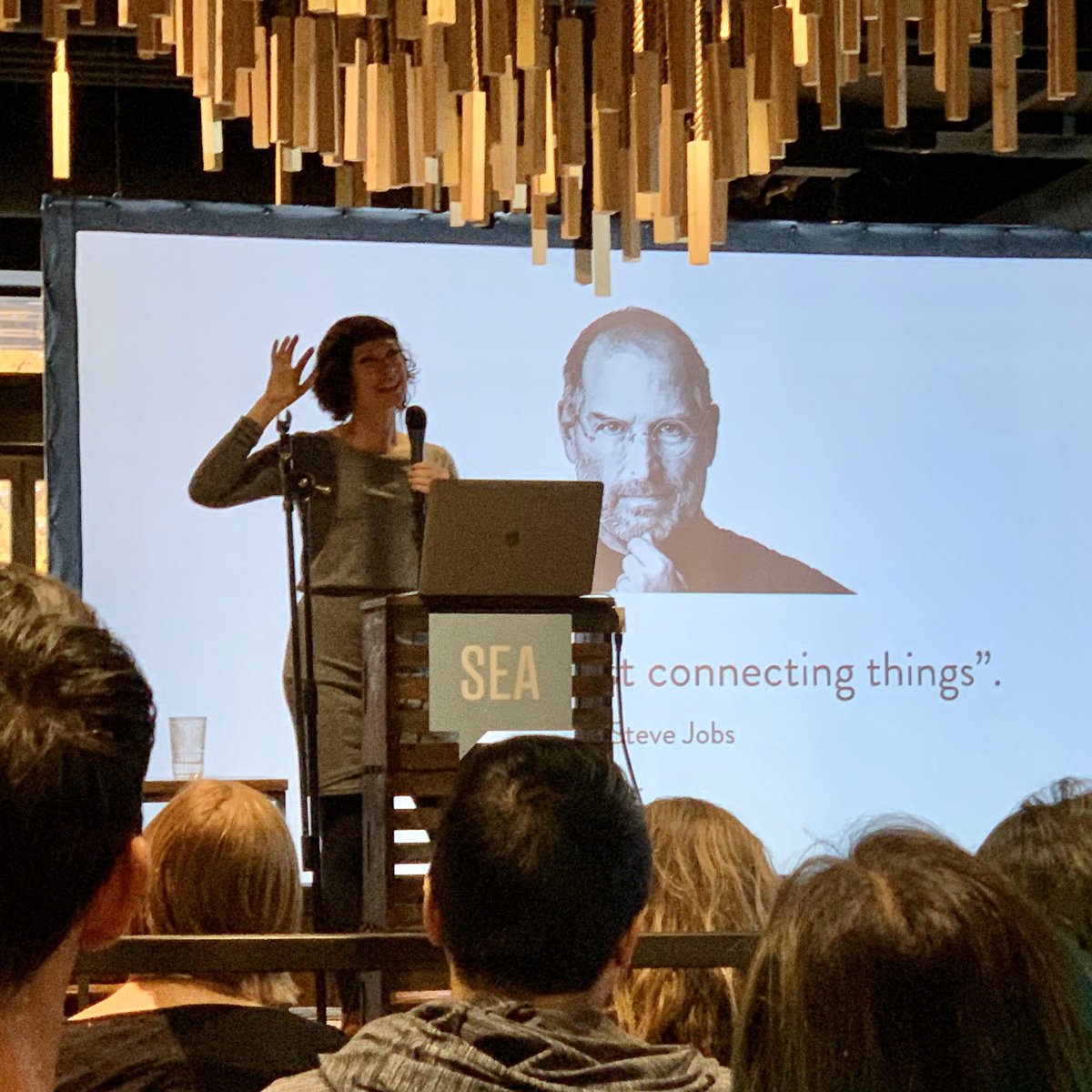 robohit's tweet image. “There are so many places in life we can have autonomy by choosing to change our perspective.”
- Esther Loopstra

Had a wonderful time hearing  @estherloopstra speak at @Seattle_CM today.

Find autonomy. Make time. Challenge yourself and play.

#cmmmuse #cmsea #cmflow