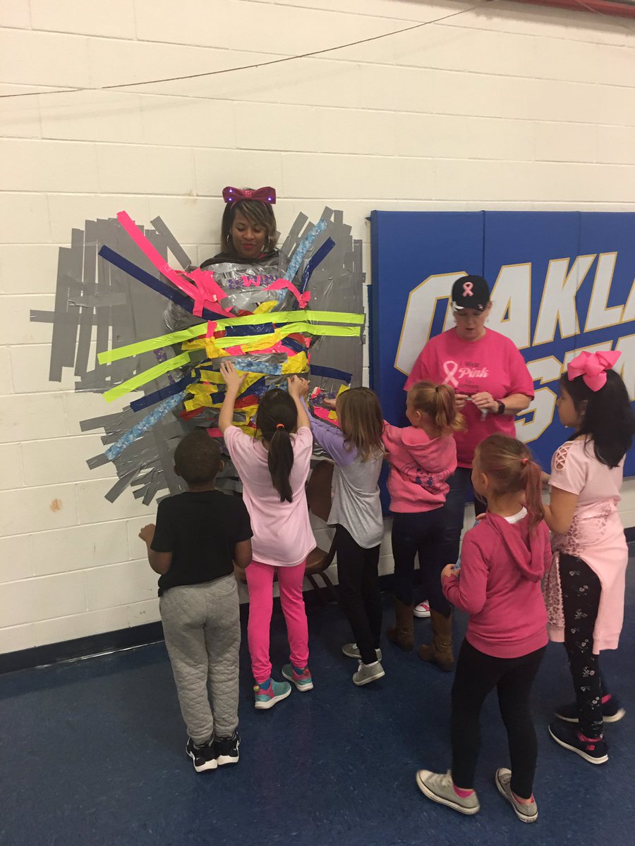 bradybrainiacs's tweet photo. Taping the principal for a good cause!!! She’s a brave soul!!! @bradybrainiacs @OESrockSTARS @suptking https://t.co/QlQYxjhtov