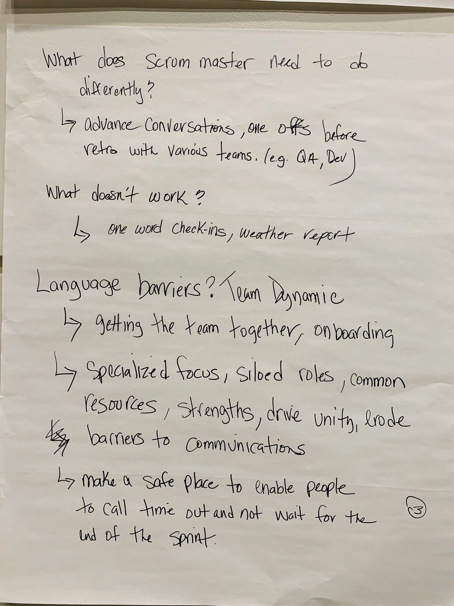 PAgilista's tweet photo. Session Notes: Retrospective- Silent Responses. Beth Kennedy #aofl2019 #livinlavidaagile @AgileOpenFL https://t.co/Go8mxc4XVS