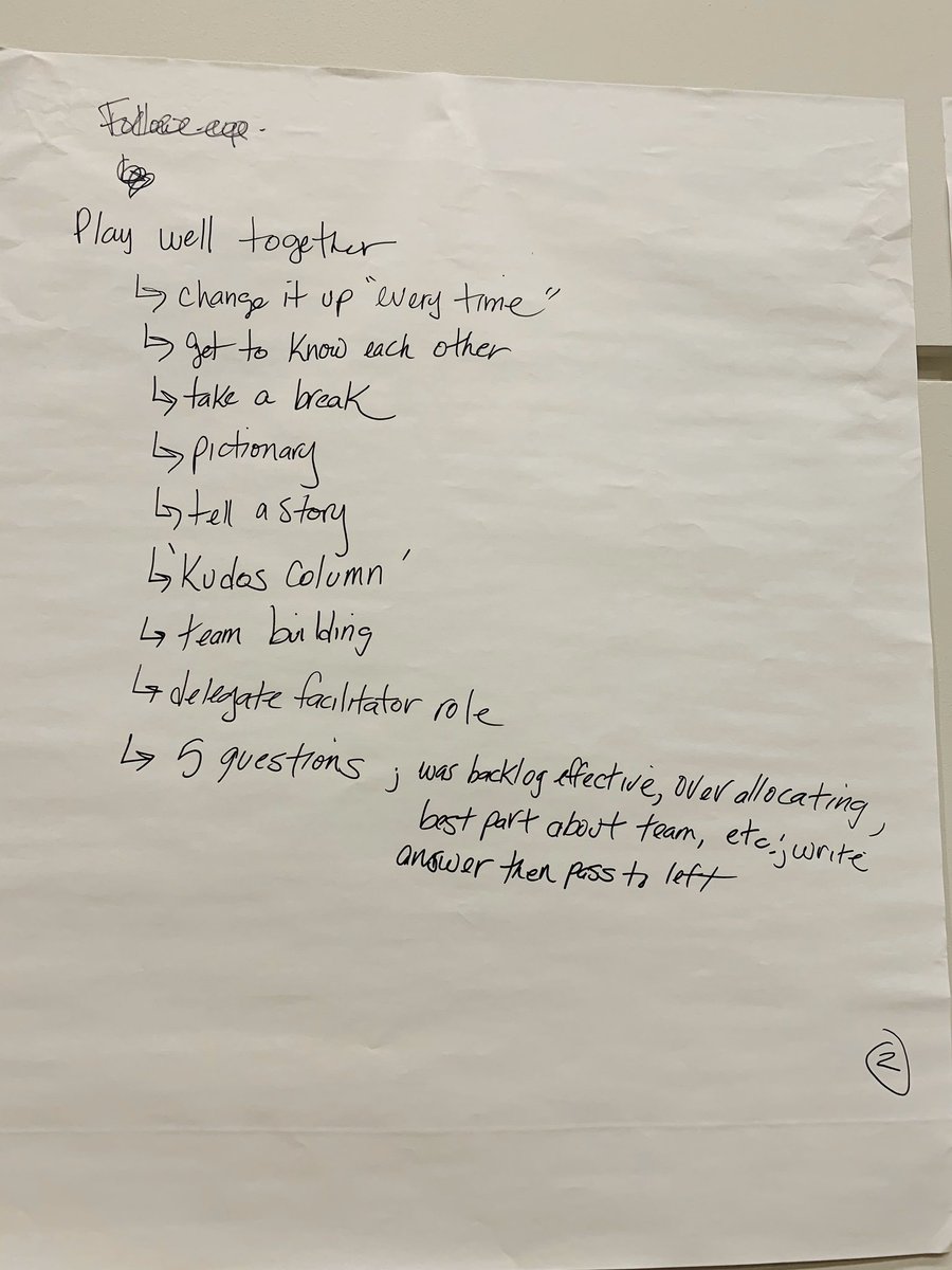 PAgilista's tweet photo. Session Notes: Retrospective- Silent Responses. Beth Kennedy #aofl2019 #livinlavidaagile @AgileOpenFL https://t.co/Go8mxc4XVS