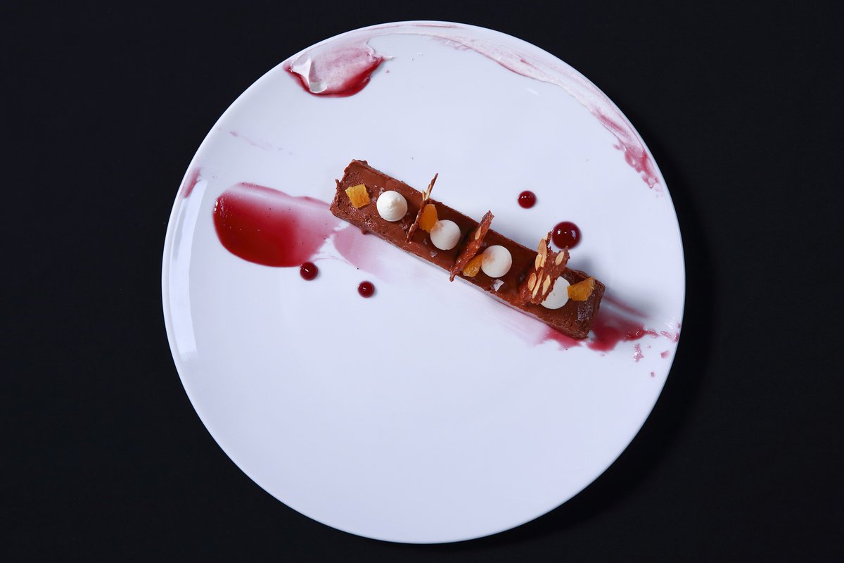 Just some of the stunning dishes that our 2019 finalists created from the Black Box of mystery ingredients - sea bream, duck sausage from <a href="/fraservalleysp/">Fraser Valley Specialty Poultry</a>, daikon radish, sugar pumpkin, cipollini onion, passionfruit, and 70% chocolate from <a href="/CacaoBarry_ca/">Cacao Barry Canada</a>. #HYCS2019