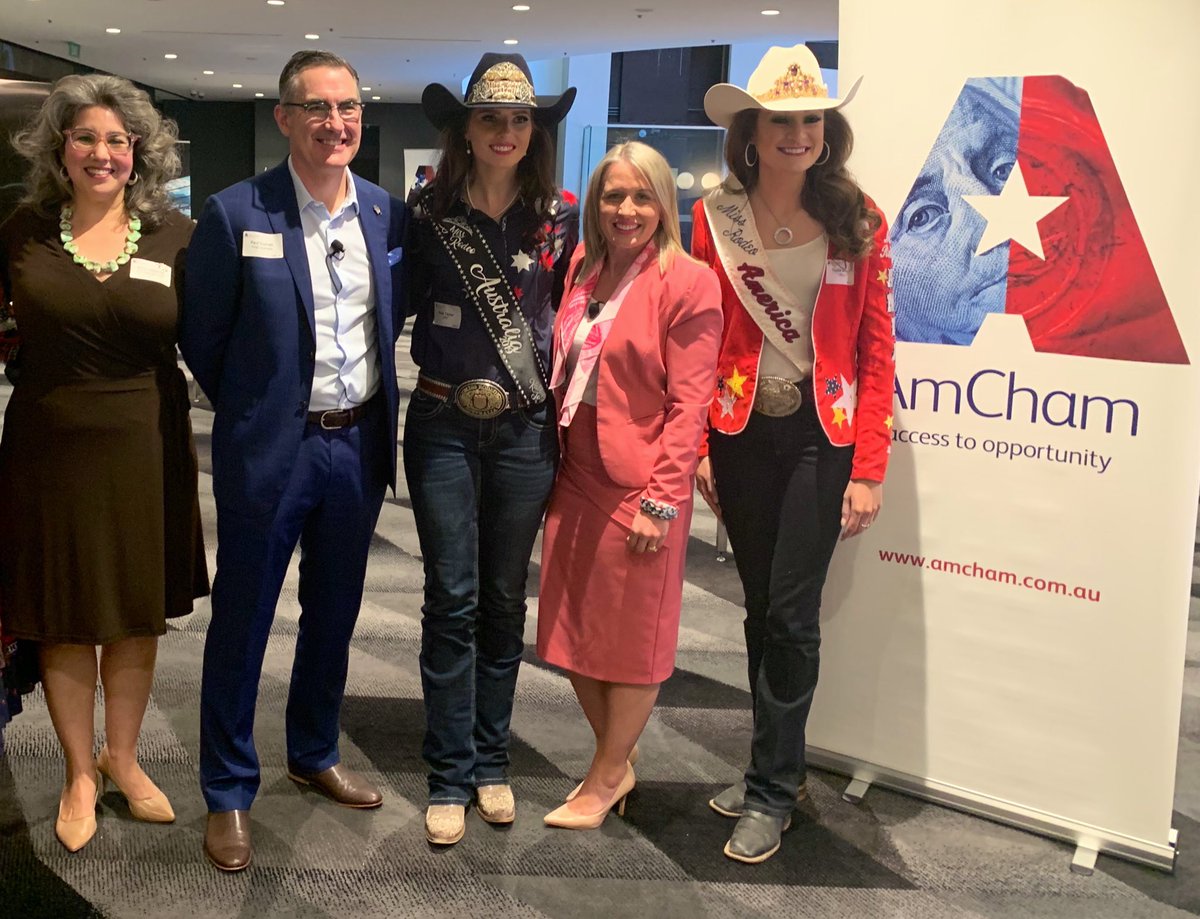 USwithAUS's tweet photo. Cheers for the ‘Going Native’ piece in today’s @couriermail #CityBeat, @glennorris5, re our #AmChamQLD #Tourism panel discussion! #FirstNationTourism #DiscoverNativeAmerica @OfficialAIANTA @VirginAustralia @Delta @BrisbaneAirport @katejonesqld @AmChamAU @isarodeo #USwithAUS https://t.co/Vr2Q2H2XvS