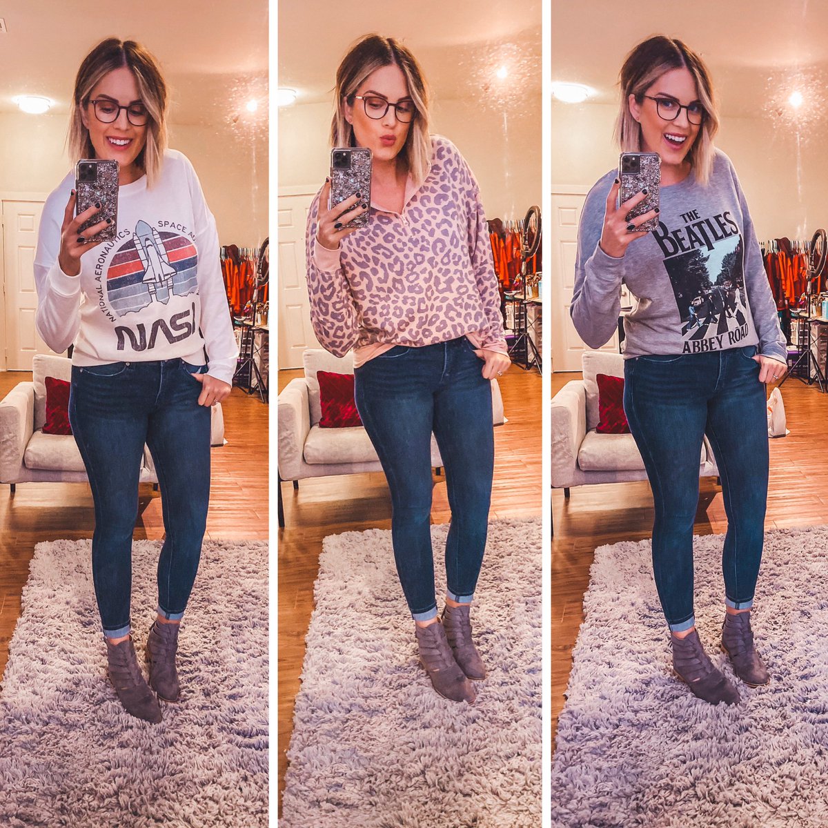 emilytux's tweet image. I caved and broke my promise to myself about not shopping at Target this week for clothes. 🙄🤷🏼‍♀️ If you’re local to Houston, check out Target Meyerland for these sweaters! Not online yet! #targetstyle #houstonfashion #targetaddict